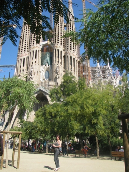 Барселона. La sagrada familia.