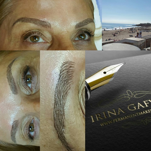 Фото в Испании от PermanentMakeup: Бровки. 3Д