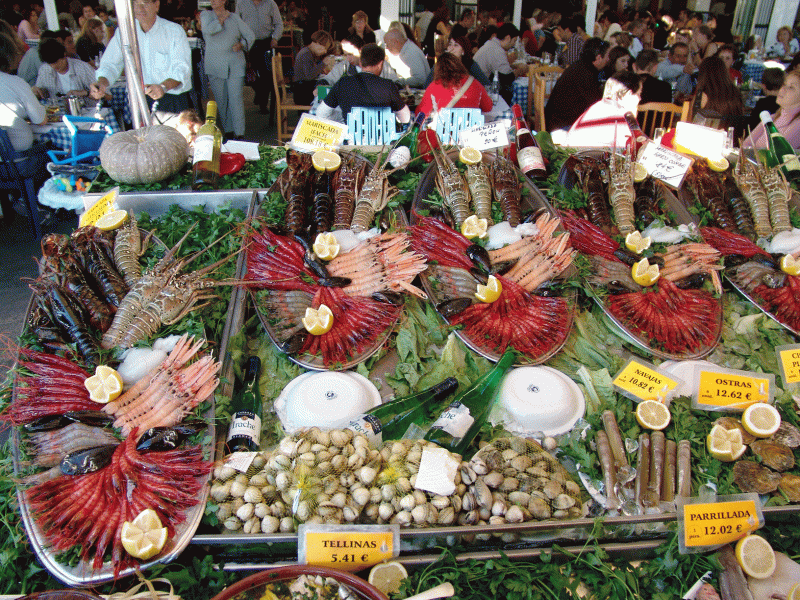 Фото Испании: цены на морепродукты в 2018