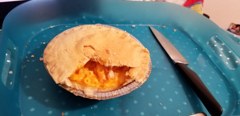 Американский ужин. Пирог с макаронами. :)