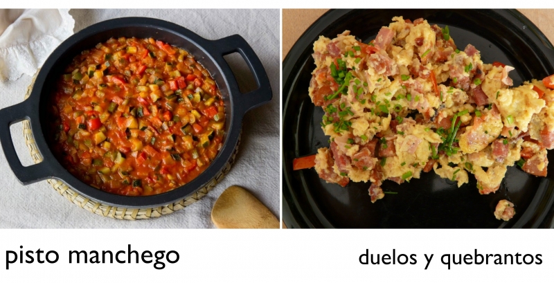 Фото традиционных блюд Испании: pisto manchego