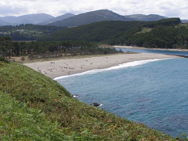 пляж, Navia, Asturias