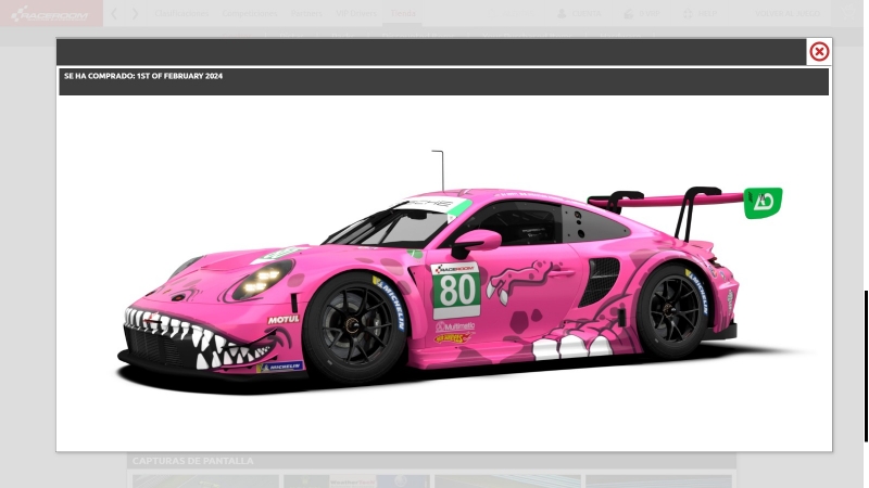 Розовый Порше 911 pink