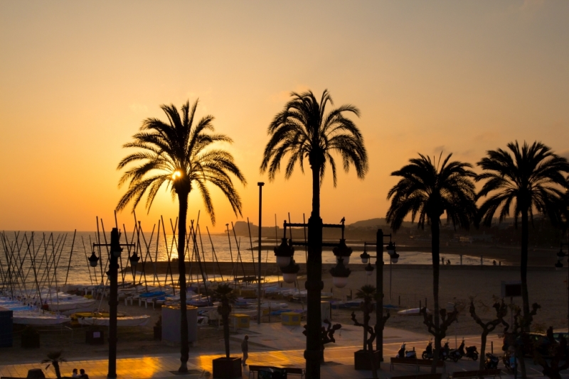 Sitges Январь 2015
