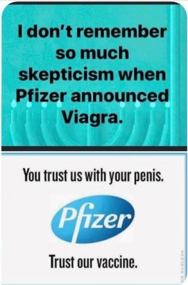 Текст о доверии к Pfizer и вакцинации
