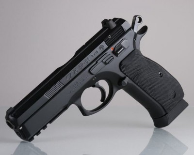 Пистолет модели CZ 75 SP-01 с черным корпусом — CostaSpain.net Пистолет модели CZ 75 SP-01 с черным корпусом