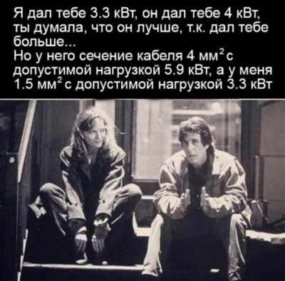 Два человека сидят на ступеньках, обсуждая электричество