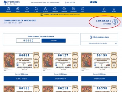 лотерея El Gordo 2023 — CostaSpain.net лотерея El Gordo 2023