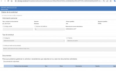 Подача заявления в Seguridad Social для замены NIE a DNI. — CostaSpain.net Подача заявления в Seguridad Social для замены NIE a DNI.