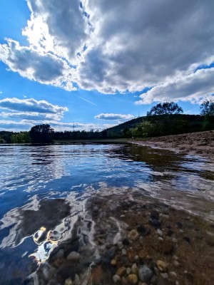 весна в Германии, озеро