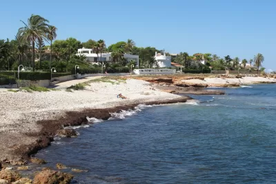 пляж Punta Negra, Дения, Испания