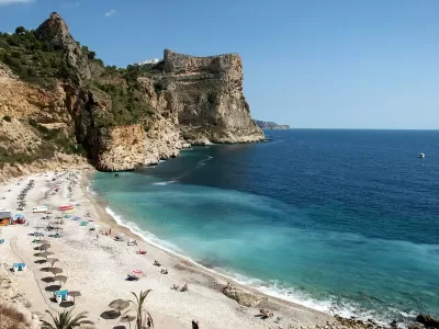 фото пляжа Cala Moraig, Бенитачель, Испания