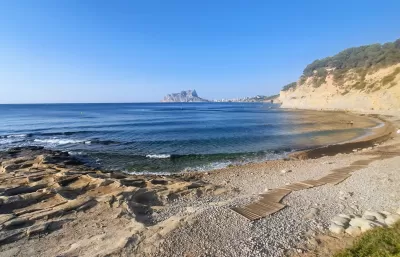 фото пляжа Cala Baladrar, Бенисса, Испания