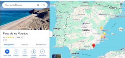 где находится Playa de los Muertos