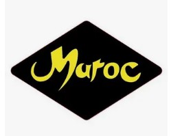 Логотип с надписью "Maroc" на черном фоне — CostaSpain.net Логотип с надписью "Maroc" на черном фоне