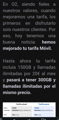 Улучшение тарифного плана для мобильной связи. 300GB за 20€ в месяц — CostaSpain.net Улучшение тарифного плана для мобильной связи. 300GB за 20€ в месяц