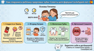 как сохранить ребенку здоровые зубы