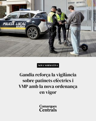 В Гандии усливается контроль за электросамокатами