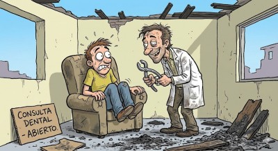 трудолюбивый стоматолог в Испании