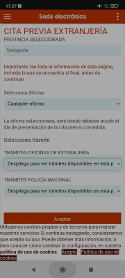 CITA PREVIA EXTRANJERÍA.
