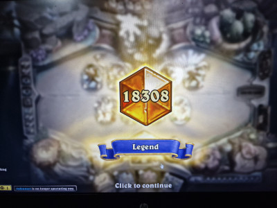 Hearthstone, достижение Легендарного уровня.