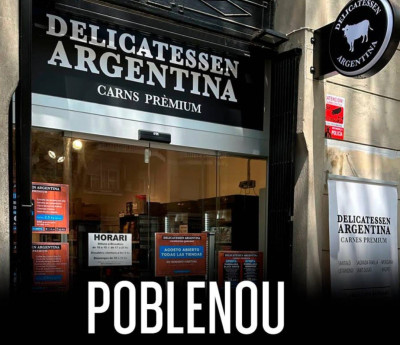 Магазин "Delicatessen Argentina" в районе Poblenou.
