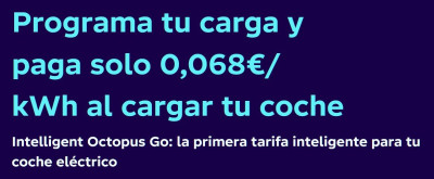 Текст о тарифах на зарядку электромобилей от Intelligent Octopus Go.