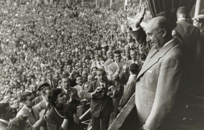 Генерал Франко, Барселона, Испания, 1955
