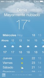 Прогноз погоды для Дении, облачно, температура 17°C