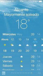 Прогноз погоды для Аликанте, температура 18°C