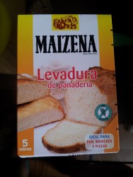 Упаковка с безглютеновой хлебопекарной дрожью Maizena