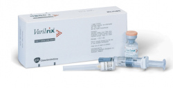 Упаковка вакцины Varilrix с шприцем и флаконом — CostaSpain.net Упаковка вакцины Varilrix с шприцем и флаконом